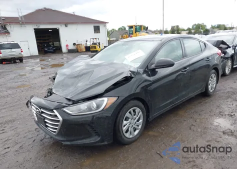 2018 Hyundai Elantra Se из США, поврежденный, VIN 5NPD74LF9JH394915